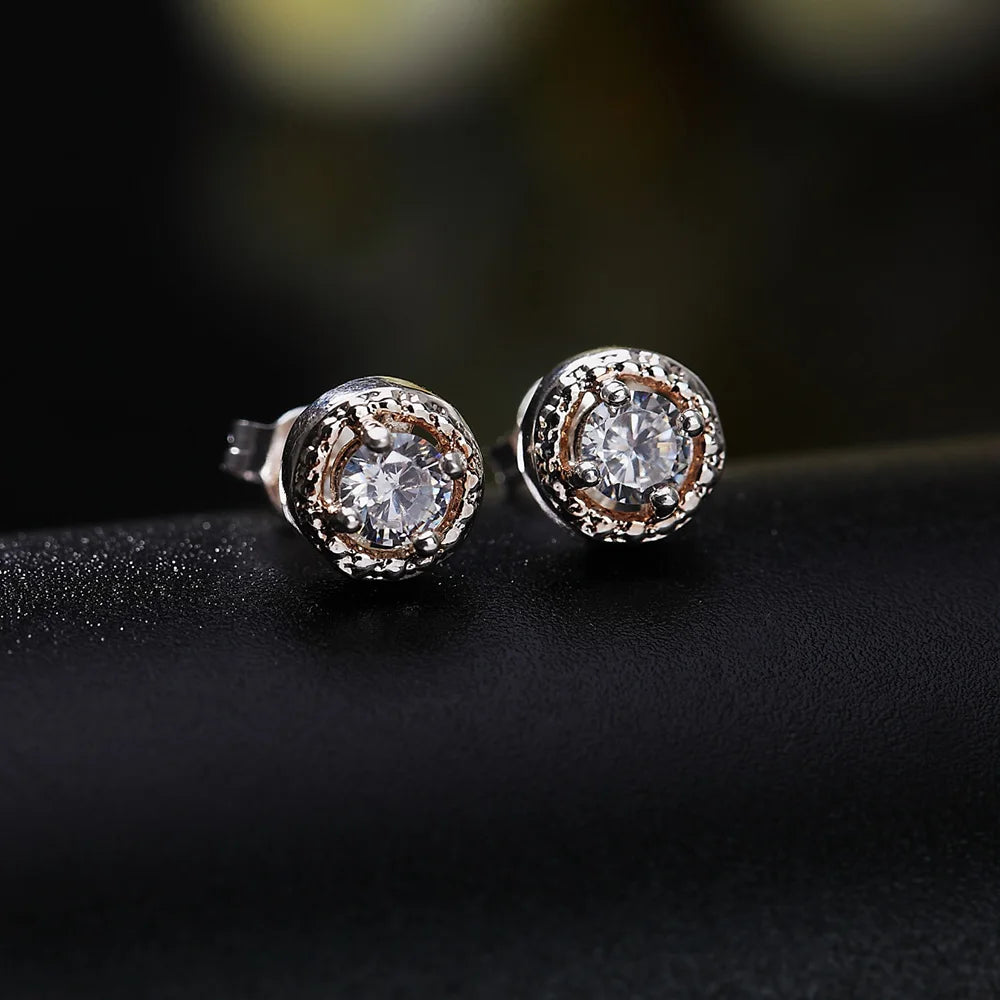 925 sterling Silver crystal pendant Jewelry set