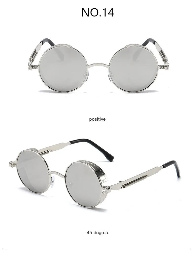 Metal Steampunk Sunglasses