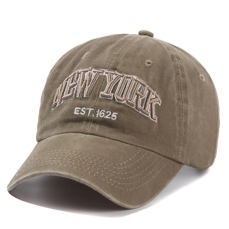 Unisex Washed Cotton Vintage Cap
