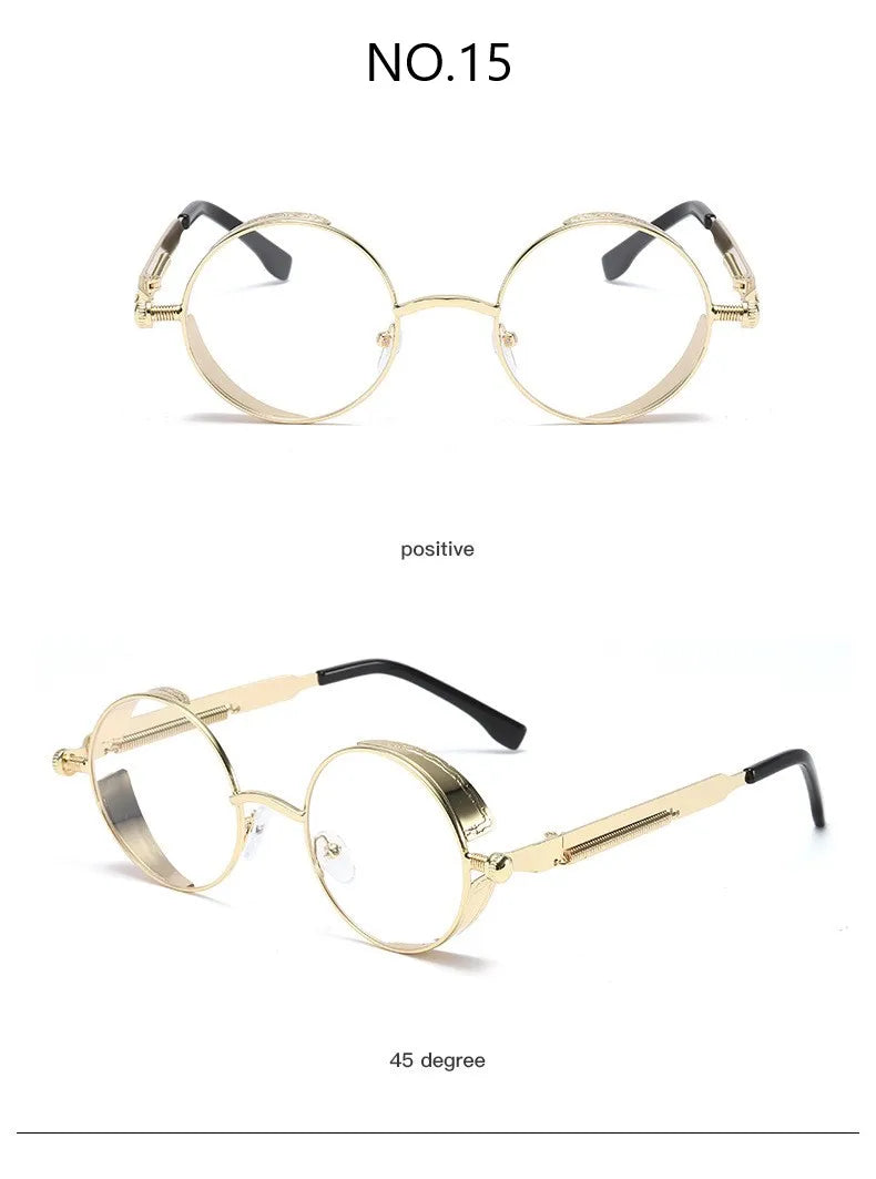 Metal Steampunk Sunglasses