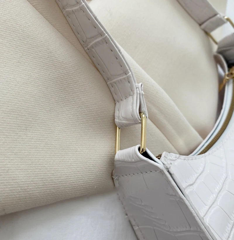 Leather Armpit Handbag