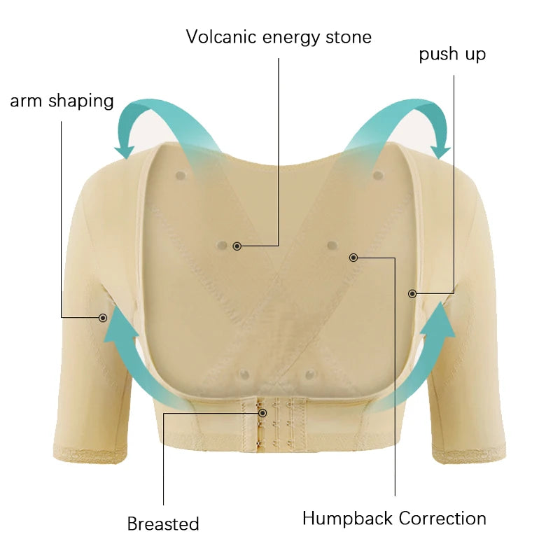 Push Up Shapers Top Women Posture Corrective