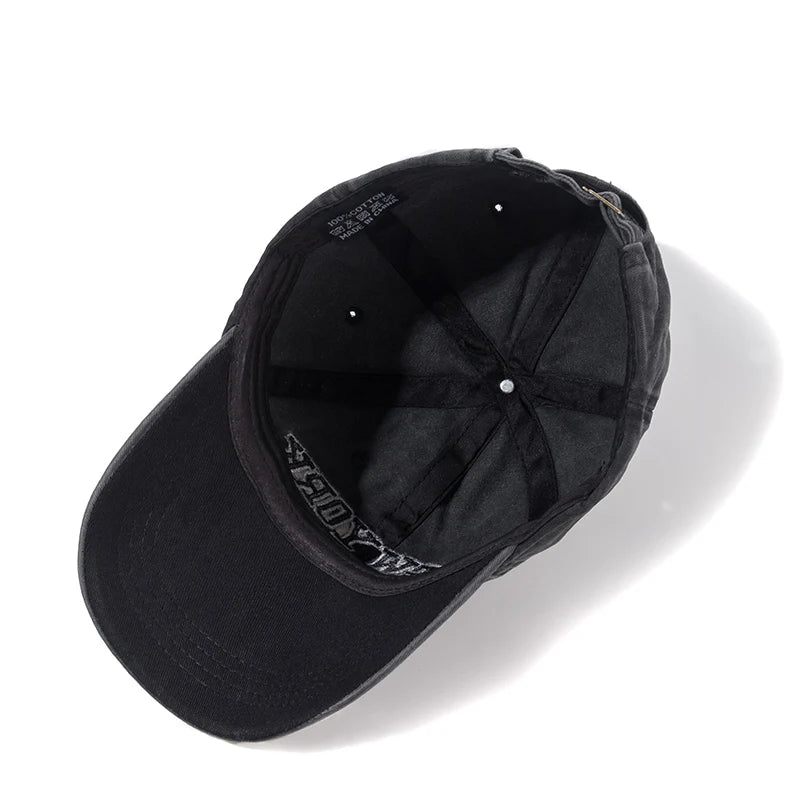 Unisex Washed Cotton Vintage Cap