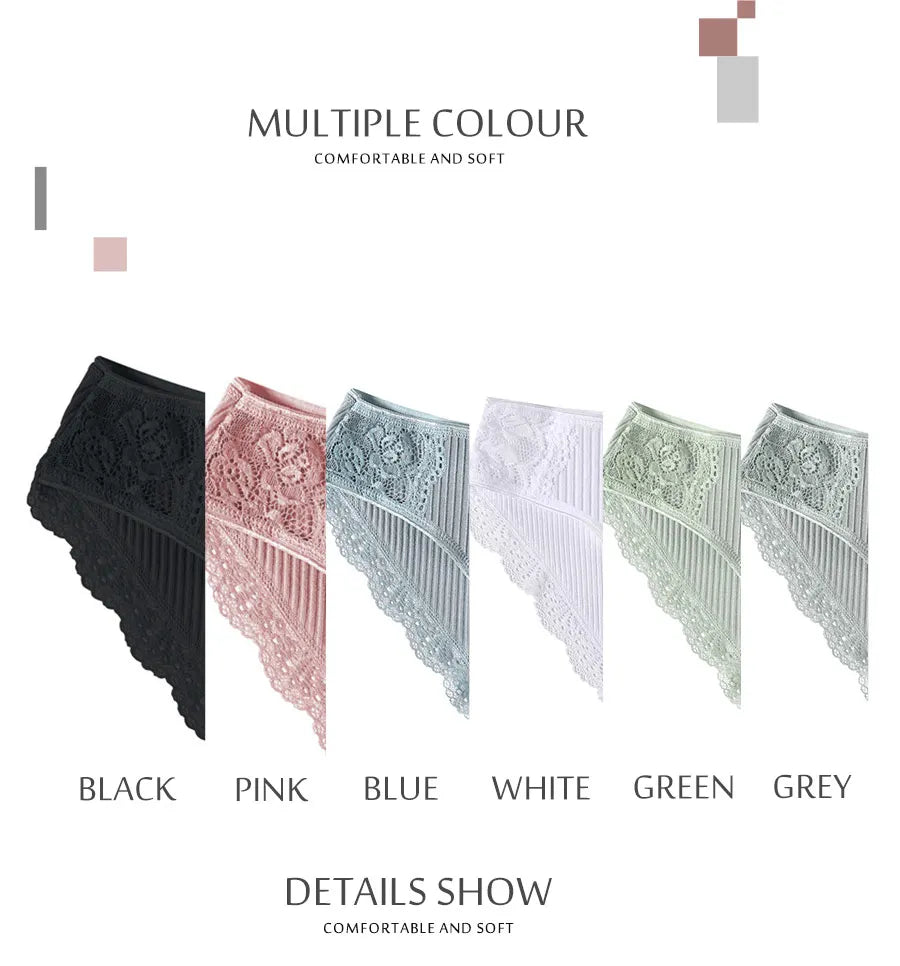 3Pcs/set Women Cotton Panties