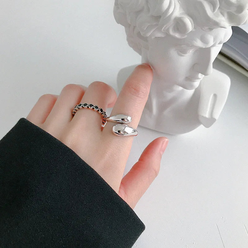 Korean Trendy Smooth Ring