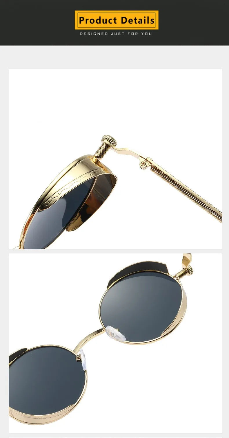 Metal Steampunk Sunglasses