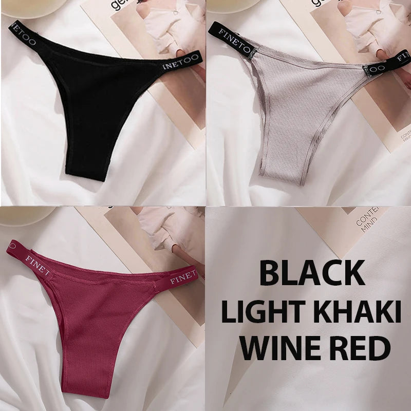 3PCS/Set Cotton Panties