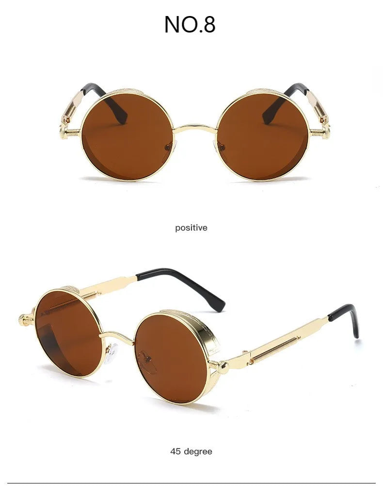 Metal Steampunk Sunglasses