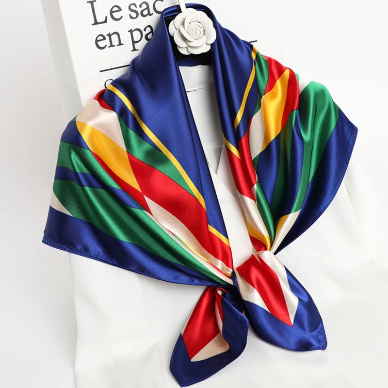 90*90cm Women Scarf Silk