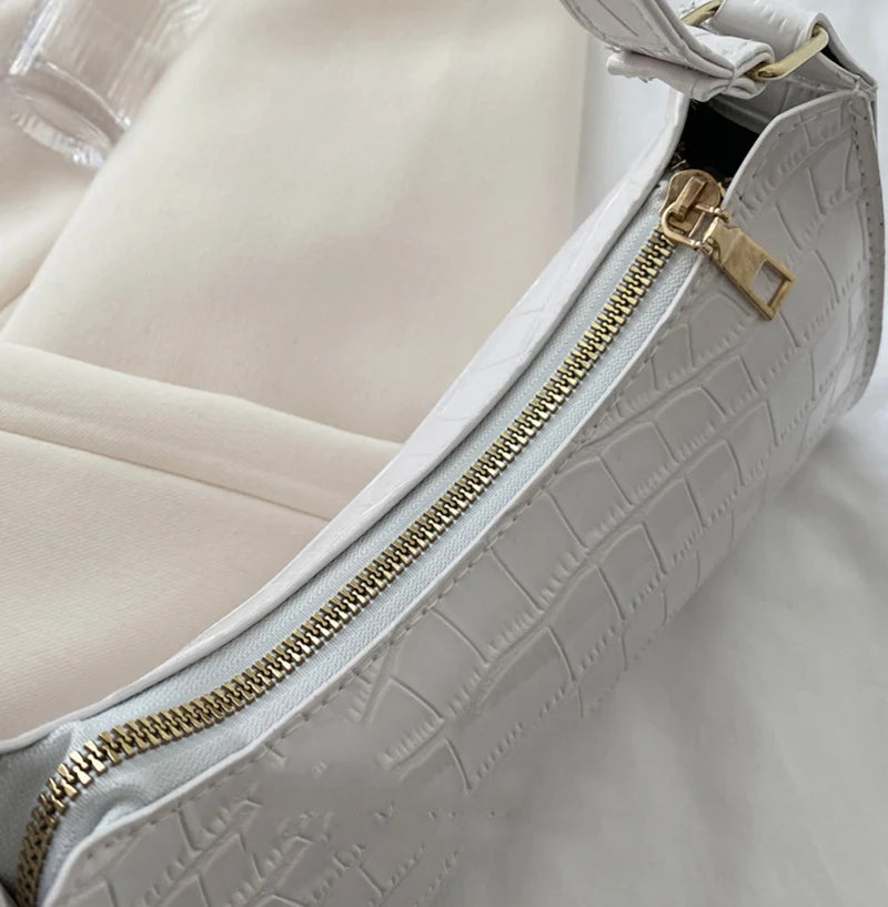 Leather Armpit Handbag