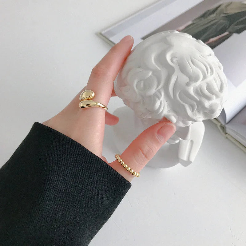 Korean Trendy Smooth Ring