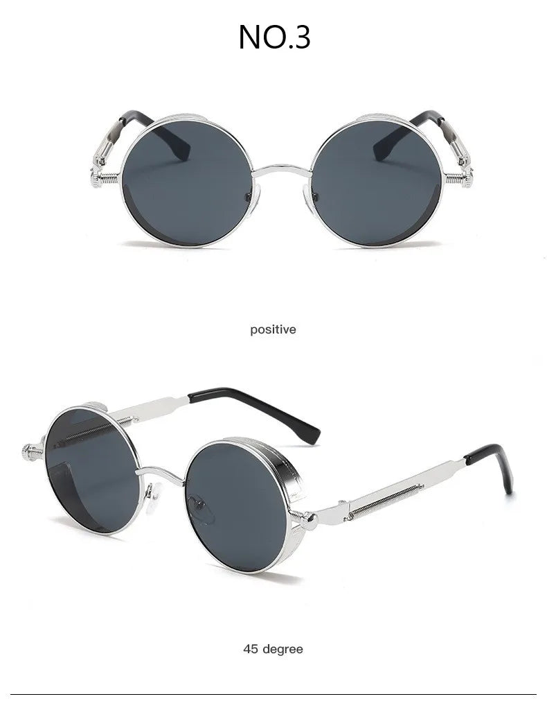 Metal Steampunk Sunglasses