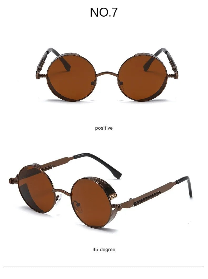 Metal Steampunk Sunglasses