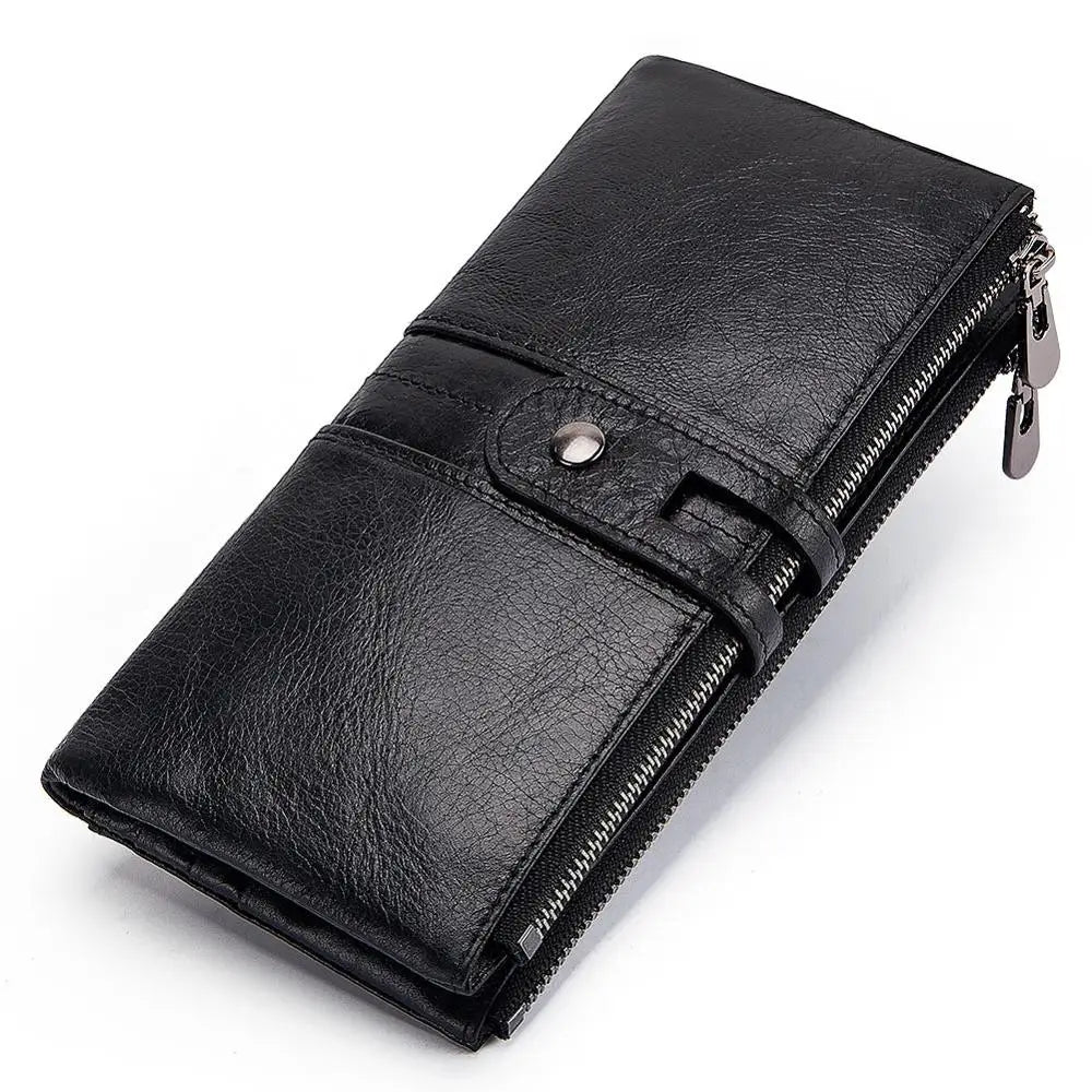 Women's Wallet Genuine Leather Long Clutch