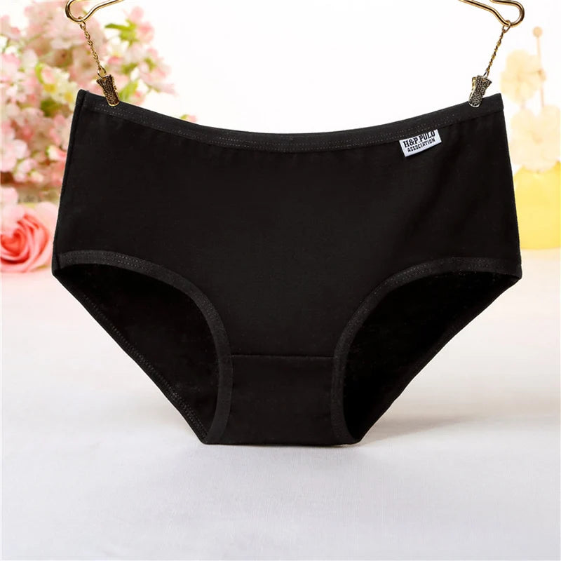 7Pcs/Lot Plus Size Underwear Women's Panties Cotton