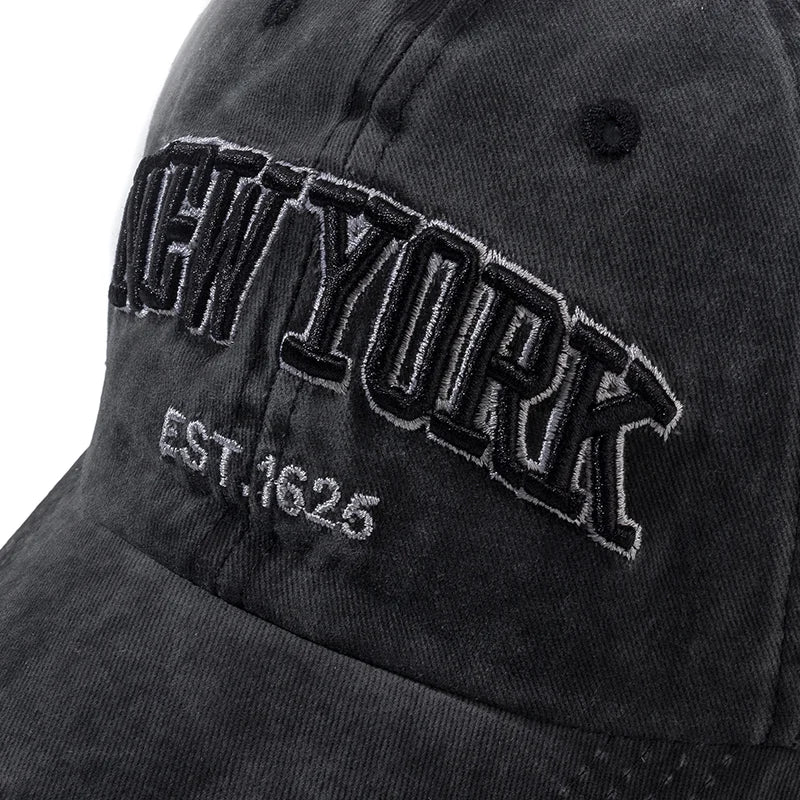 Unisex Washed Cotton Vintage Cap