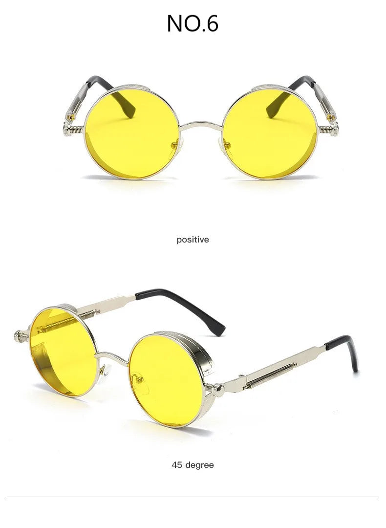 Metal Steampunk Sunglasses