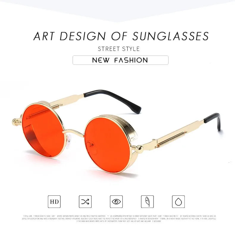 Metal Steampunk Sunglasses
