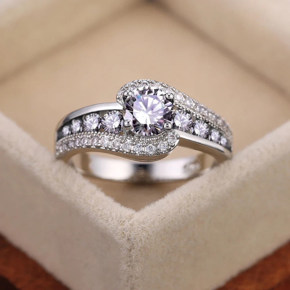 Black Stone Wedding Ring