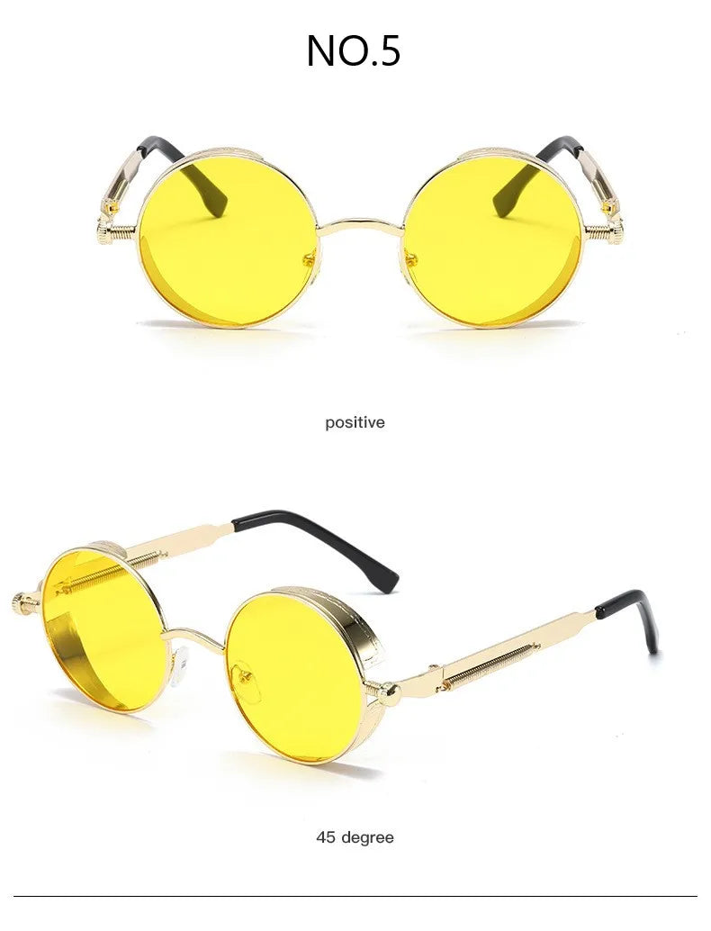 Metal Steampunk Sunglasses