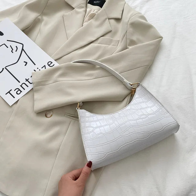 Leather Armpit Handbag