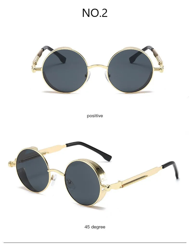 Metal Steampunk Sunglasses