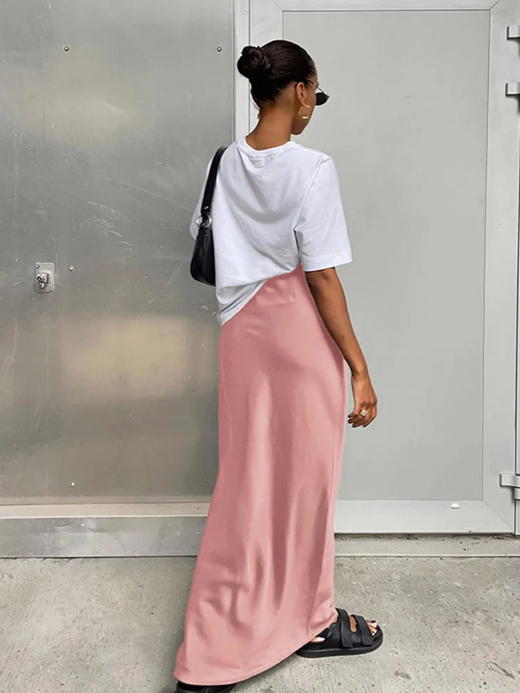 Slim High Waist Skirts Women