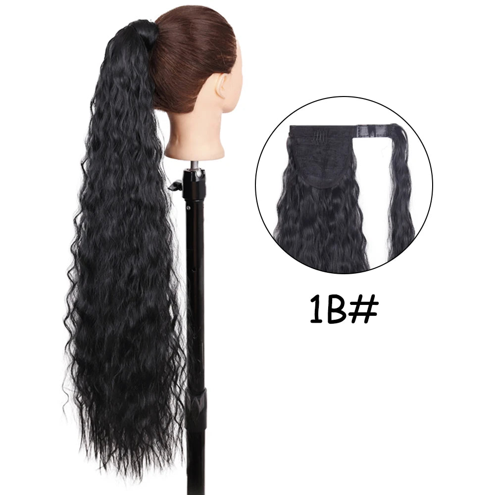 34inches Synthetic Ponytail Hair Extension