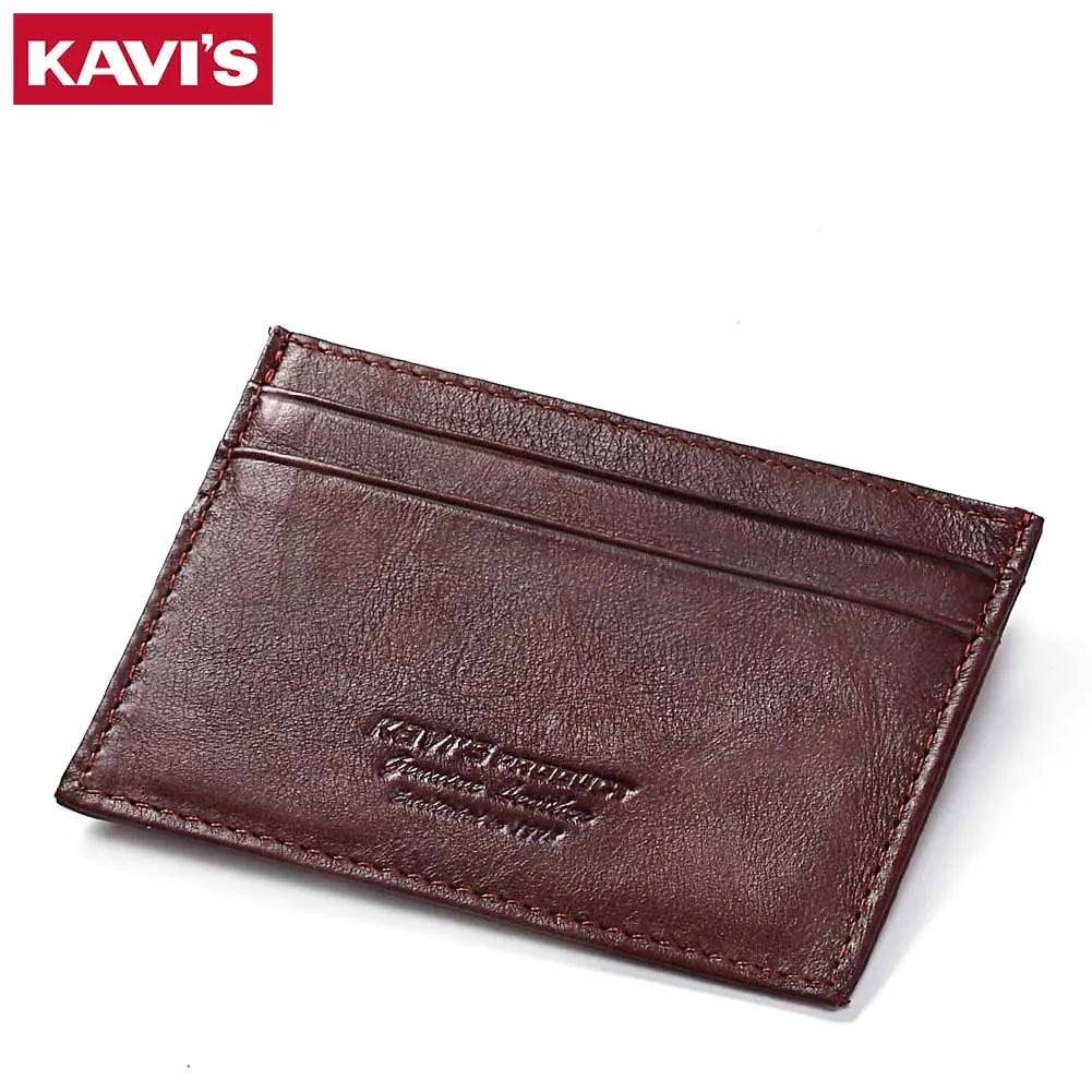 100% Genuine Leather Minimalist Card Holder