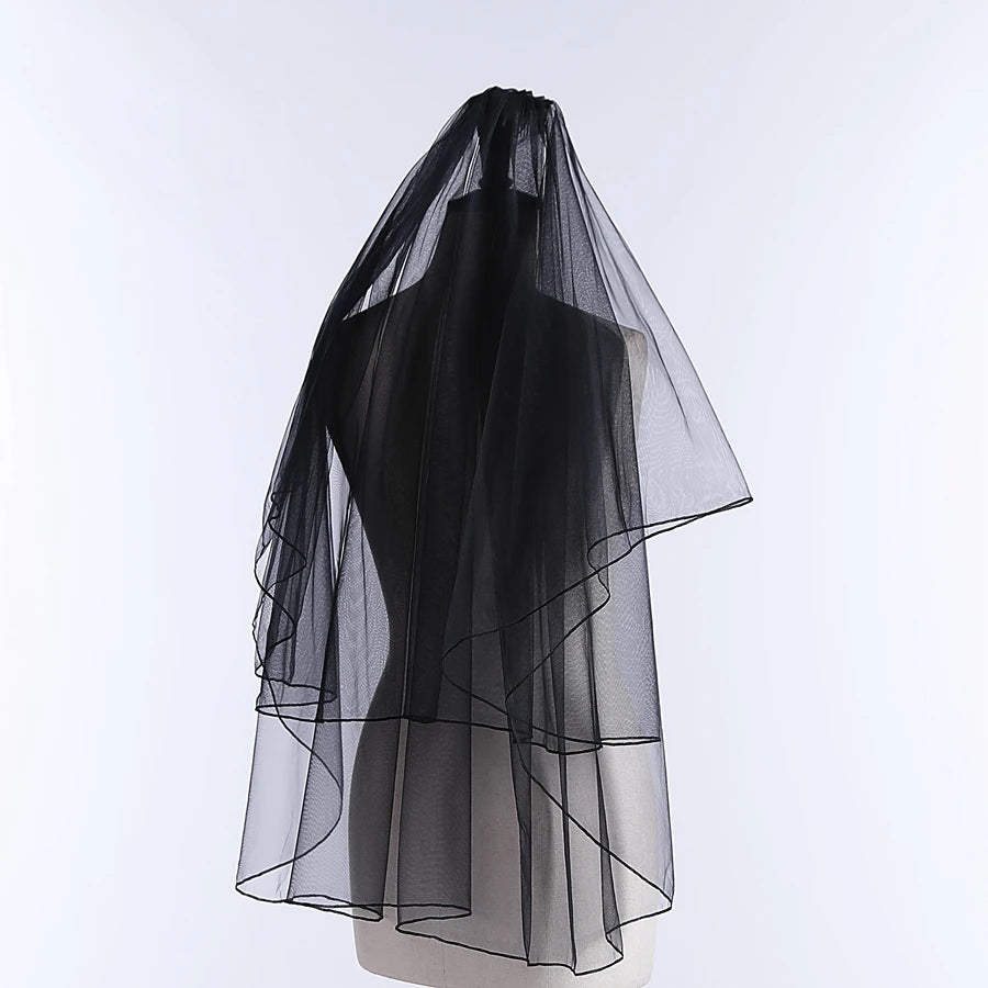 Wholesale Wedding Veils Black Bridal Veils