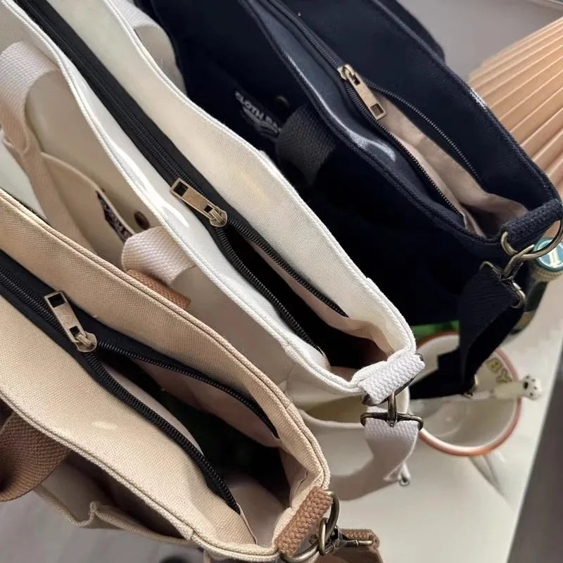 Single Shoulder Diagonal Cross Portable Tote Bag