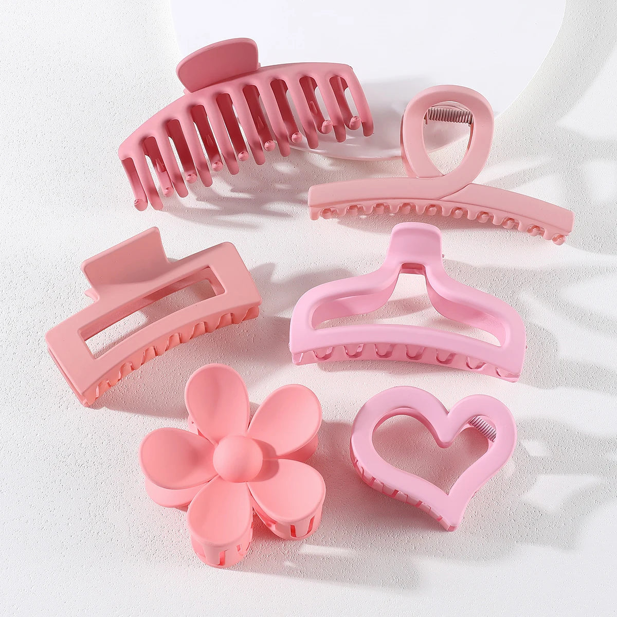 6Pcs Women Fashion Claw Clip