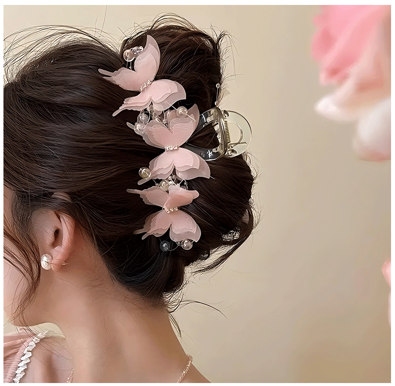 2pc Fashion Butterfly Hair Clip