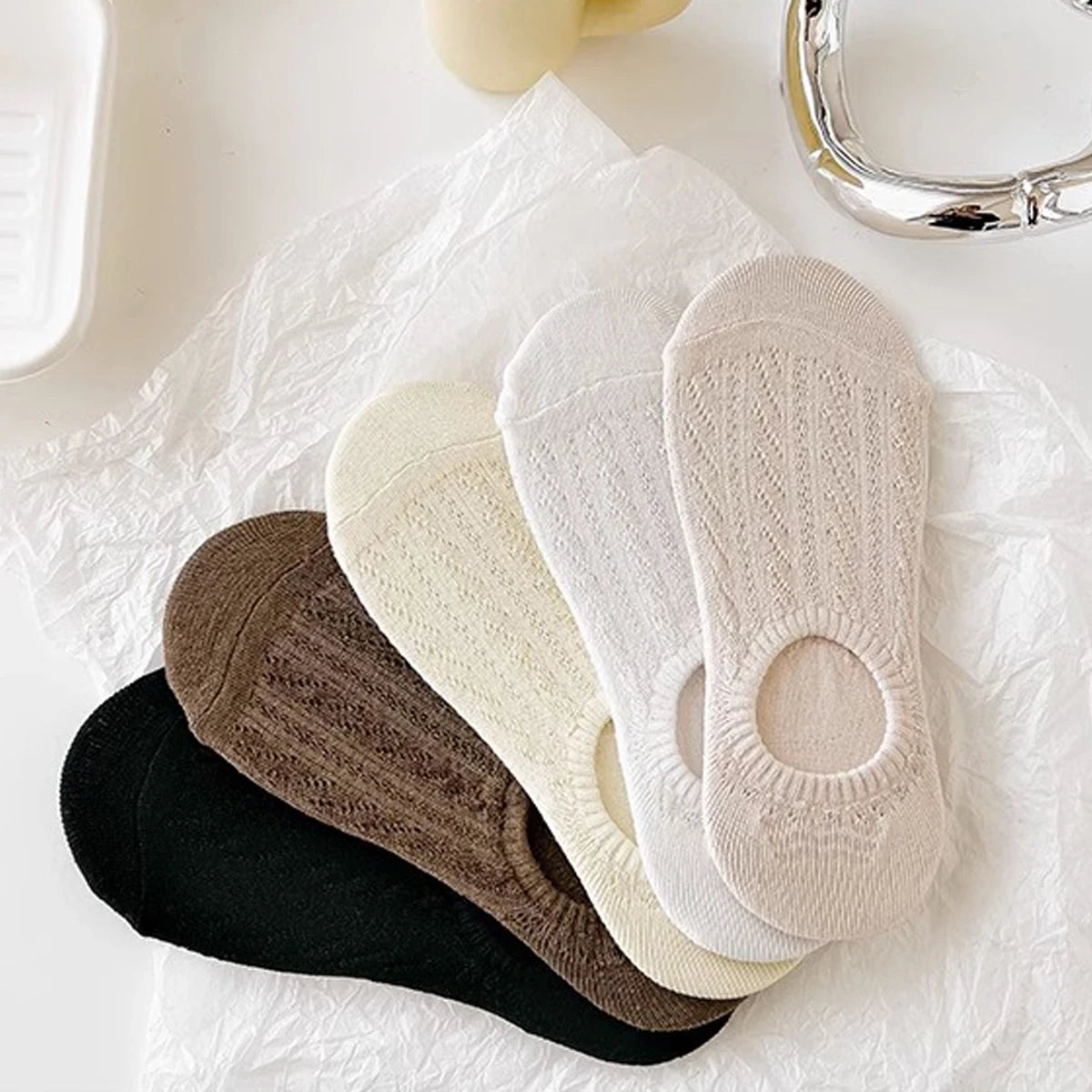 Teddy Bear Ankle Socks