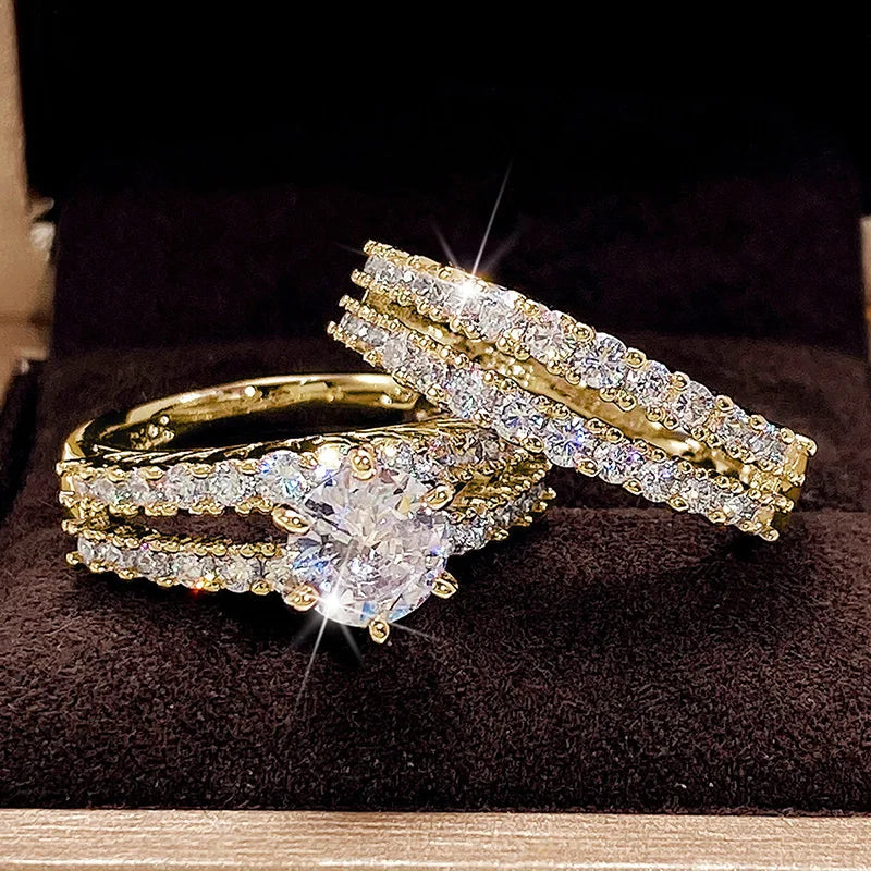 Trendy Hollow Set Ring