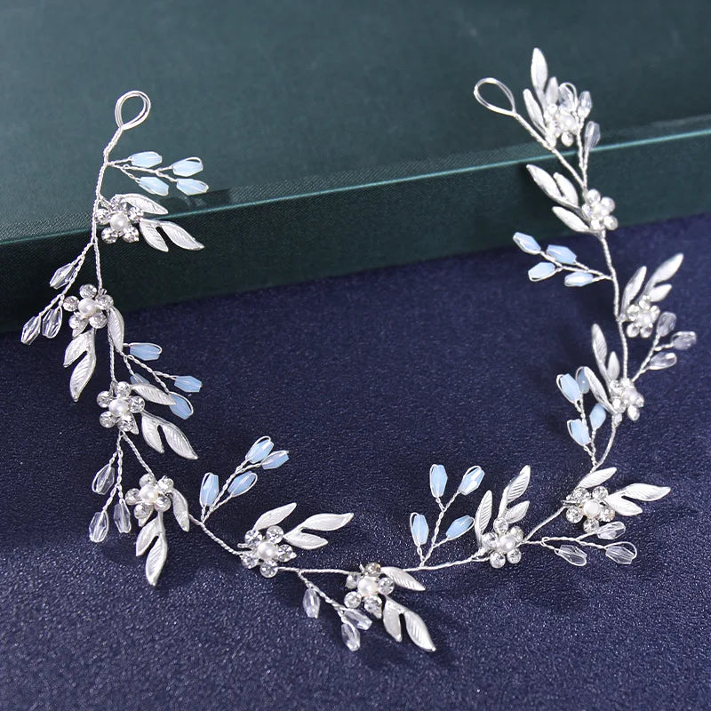 Bridal Pearl Headband Wedding Hair Accessories