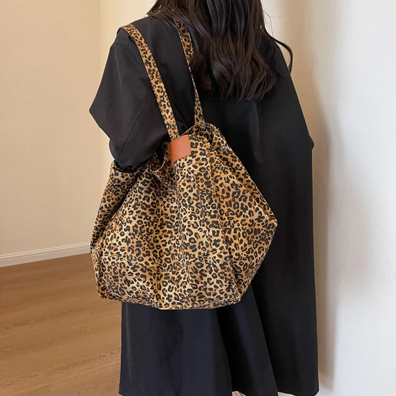 Leopard Pattern Tote Bag
