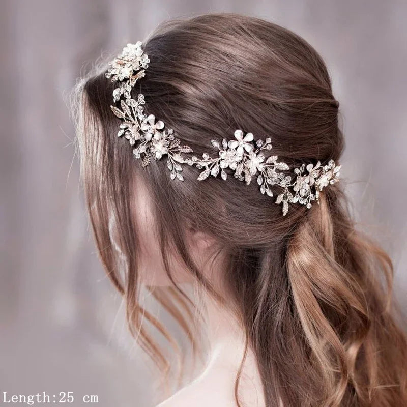 Crystal Pearl Headband