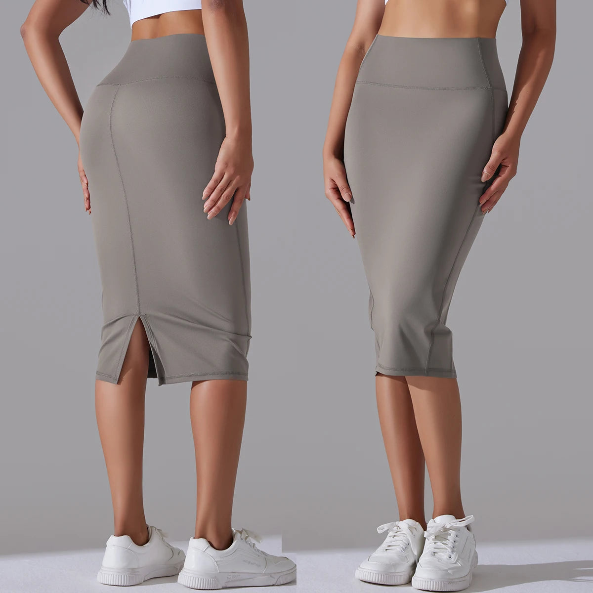 Women's Sexy Naked Feel Fabric Skinny Pencil Skirt