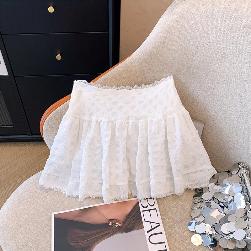 Low Rise Mini Skirt