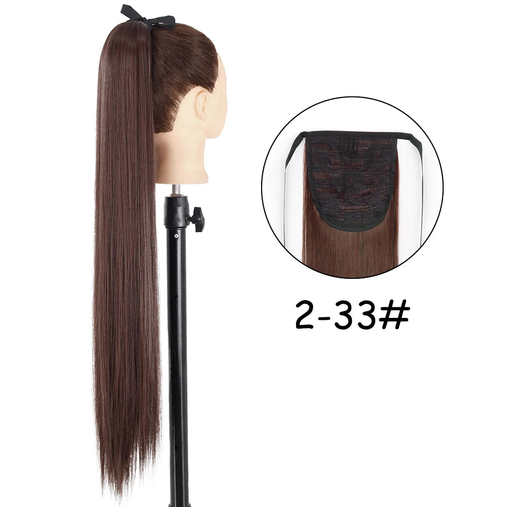 34inches Synthetic Ponytail Hair Extension