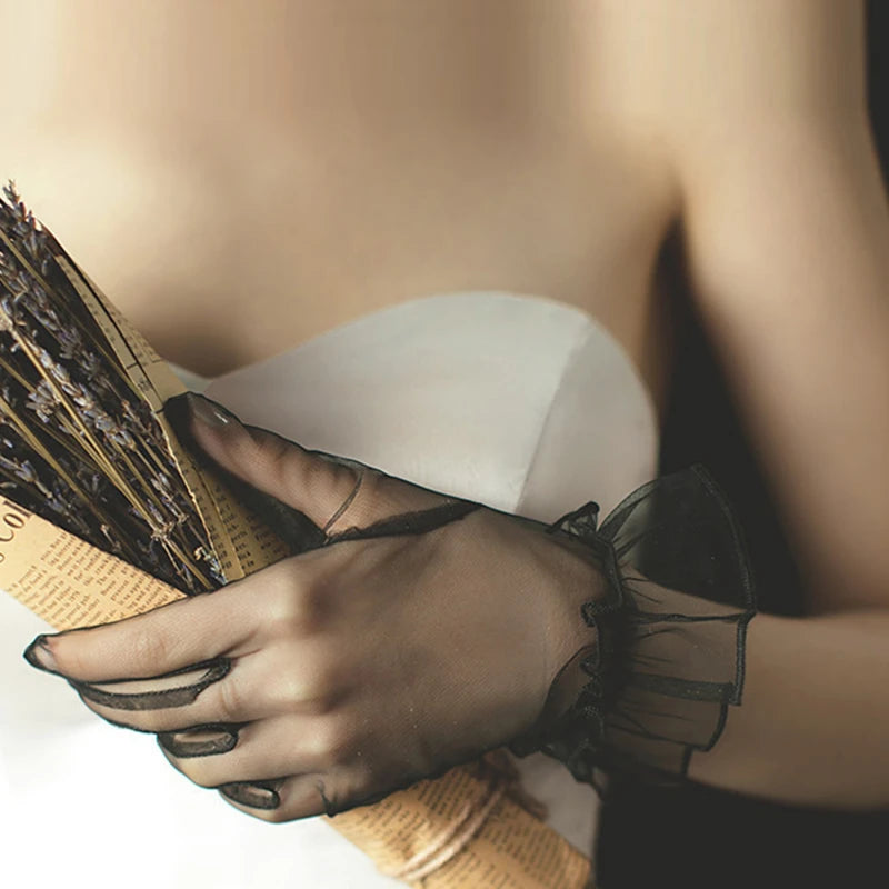 Lace Full Finger Gloves