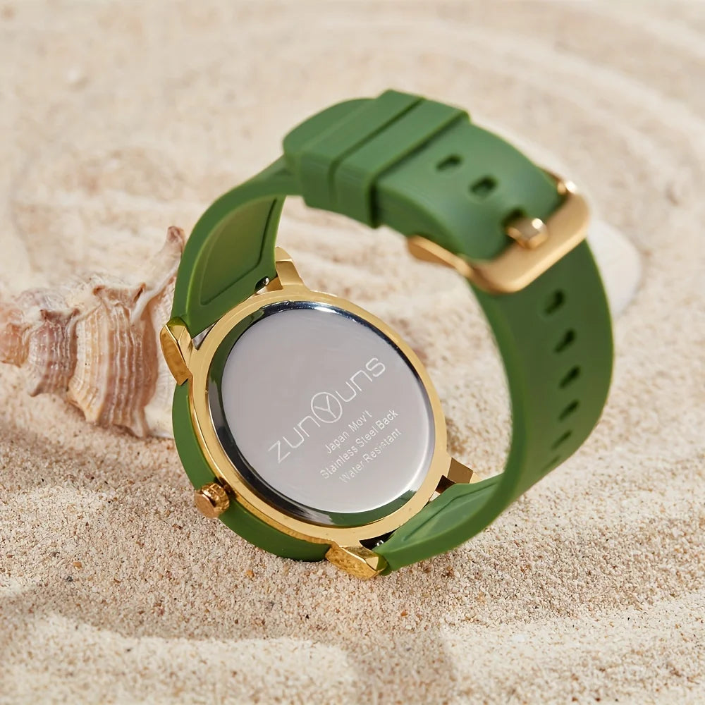 waterproof quartz watch