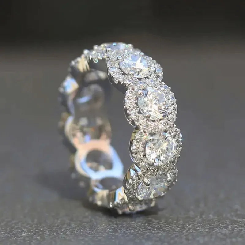 Sparkling Cubic Zirconia Ring