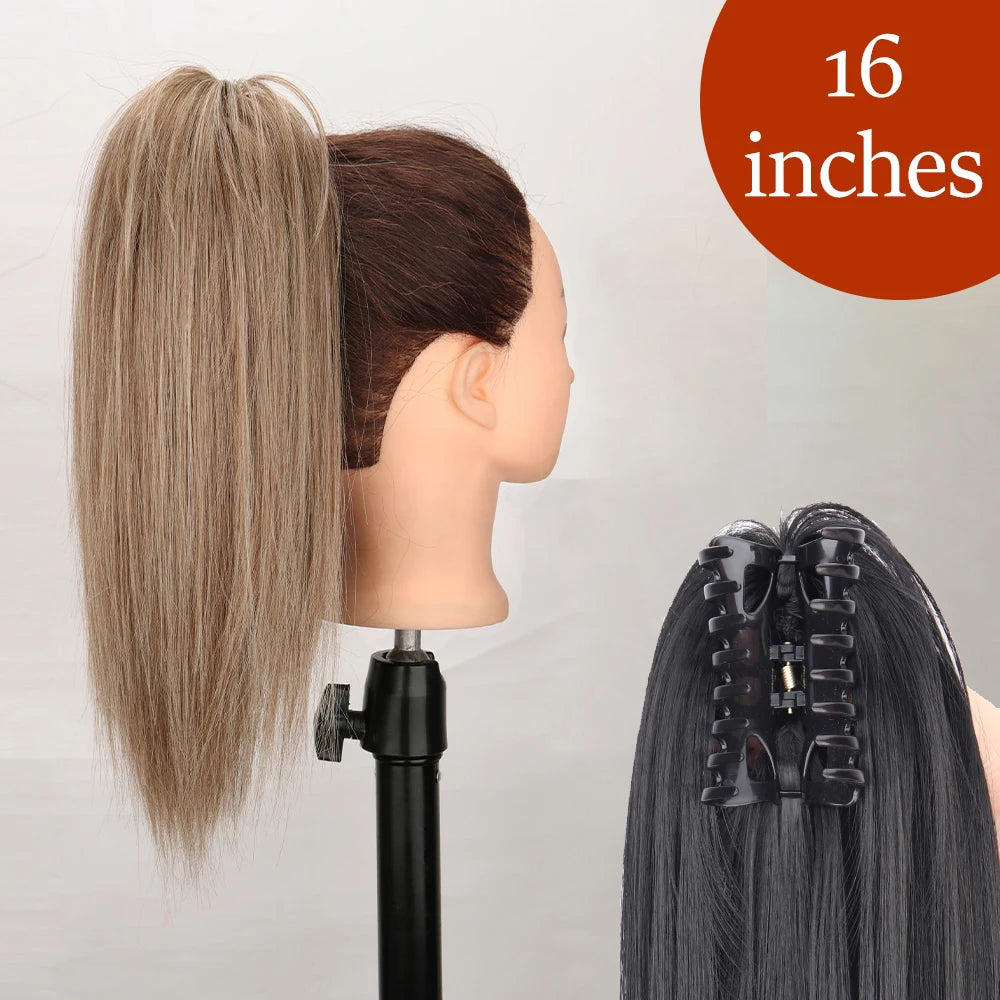 34inches Synthetic Ponytail Hair Extension