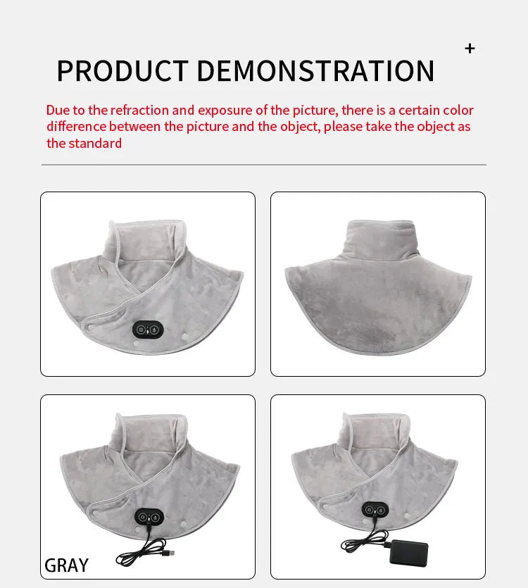 Electric Heating Shoulder Neck Pad Massager