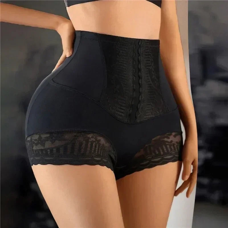 High Waist Flat Belly Shorts Butt Lifter