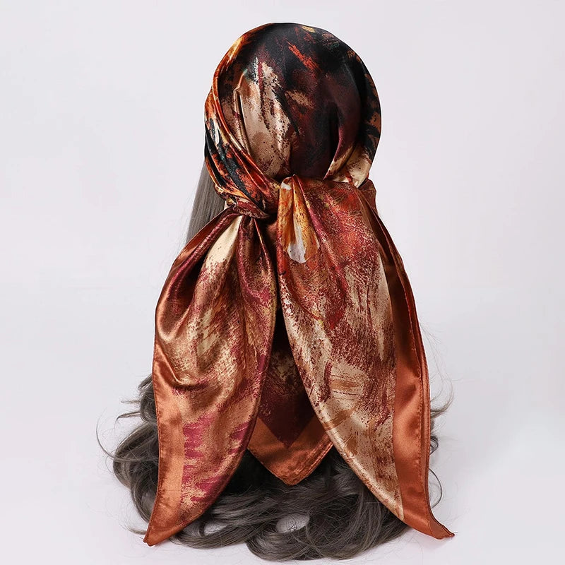 Satin Square Scarf