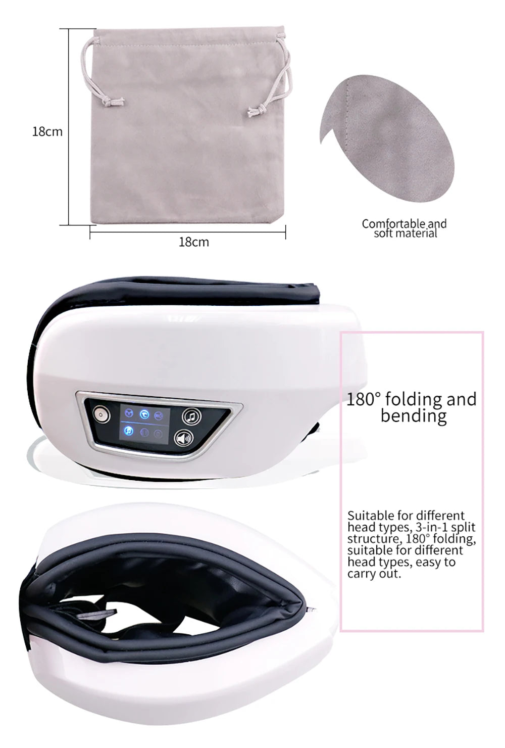 6D Smart Eye Massager Vibration