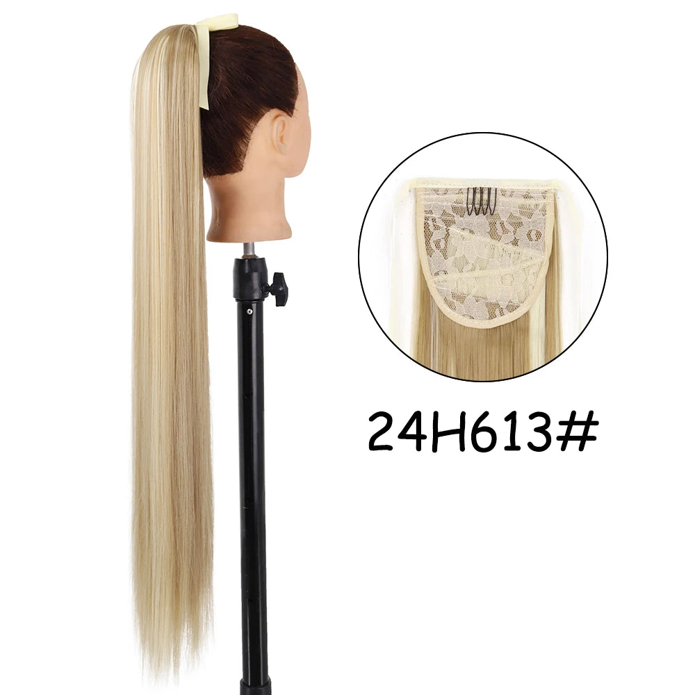 34inches Synthetic Ponytail Hair Extension